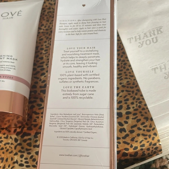 Love Hair nourishing treatment mask‎ - Picture 4 of 5